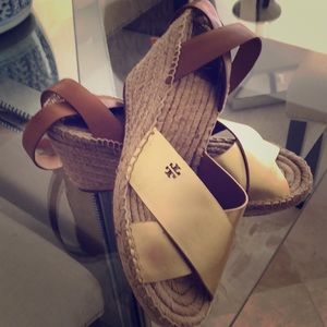 Tory Burch wedge shoes
